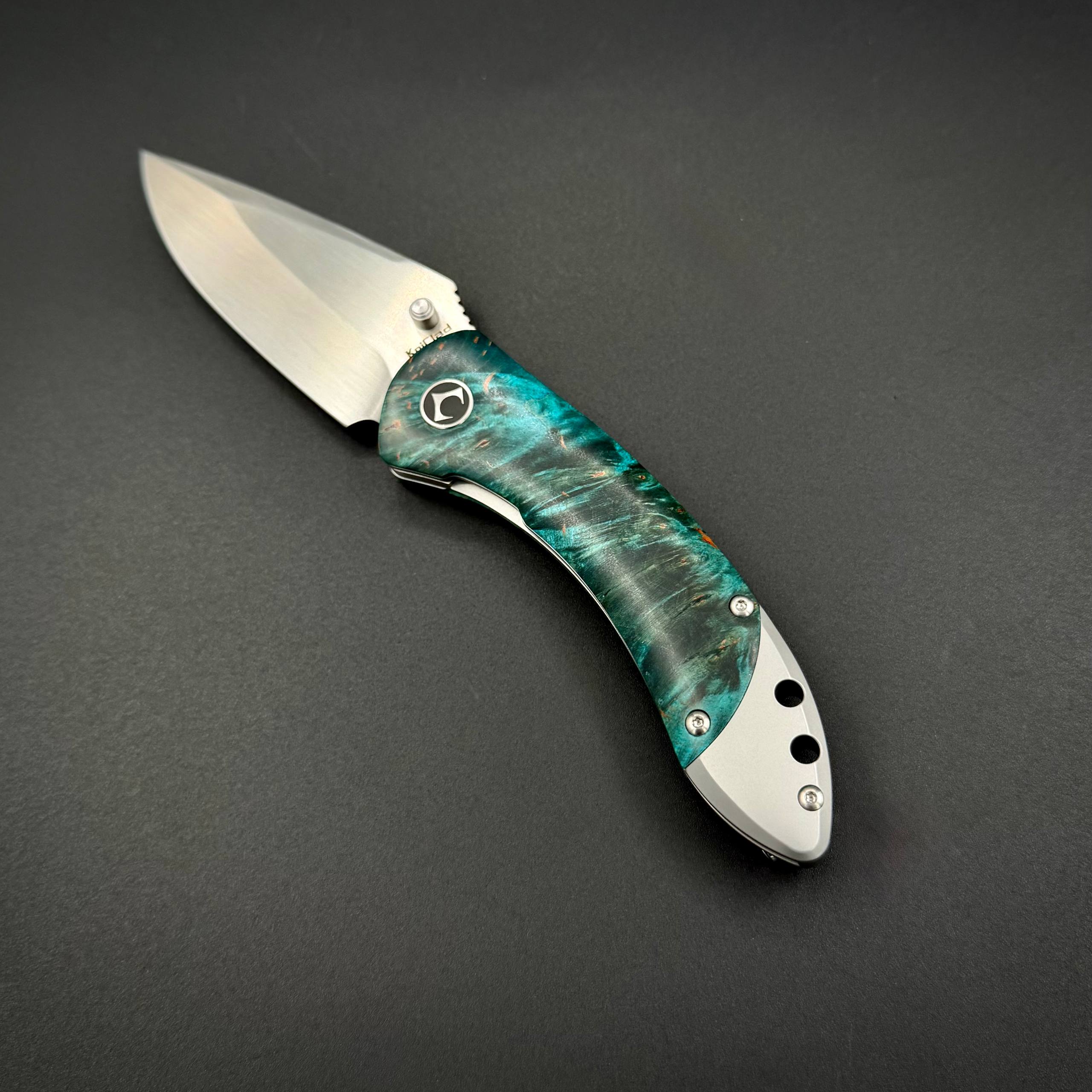 Складной нож Kniclad Ripple Turquoise
