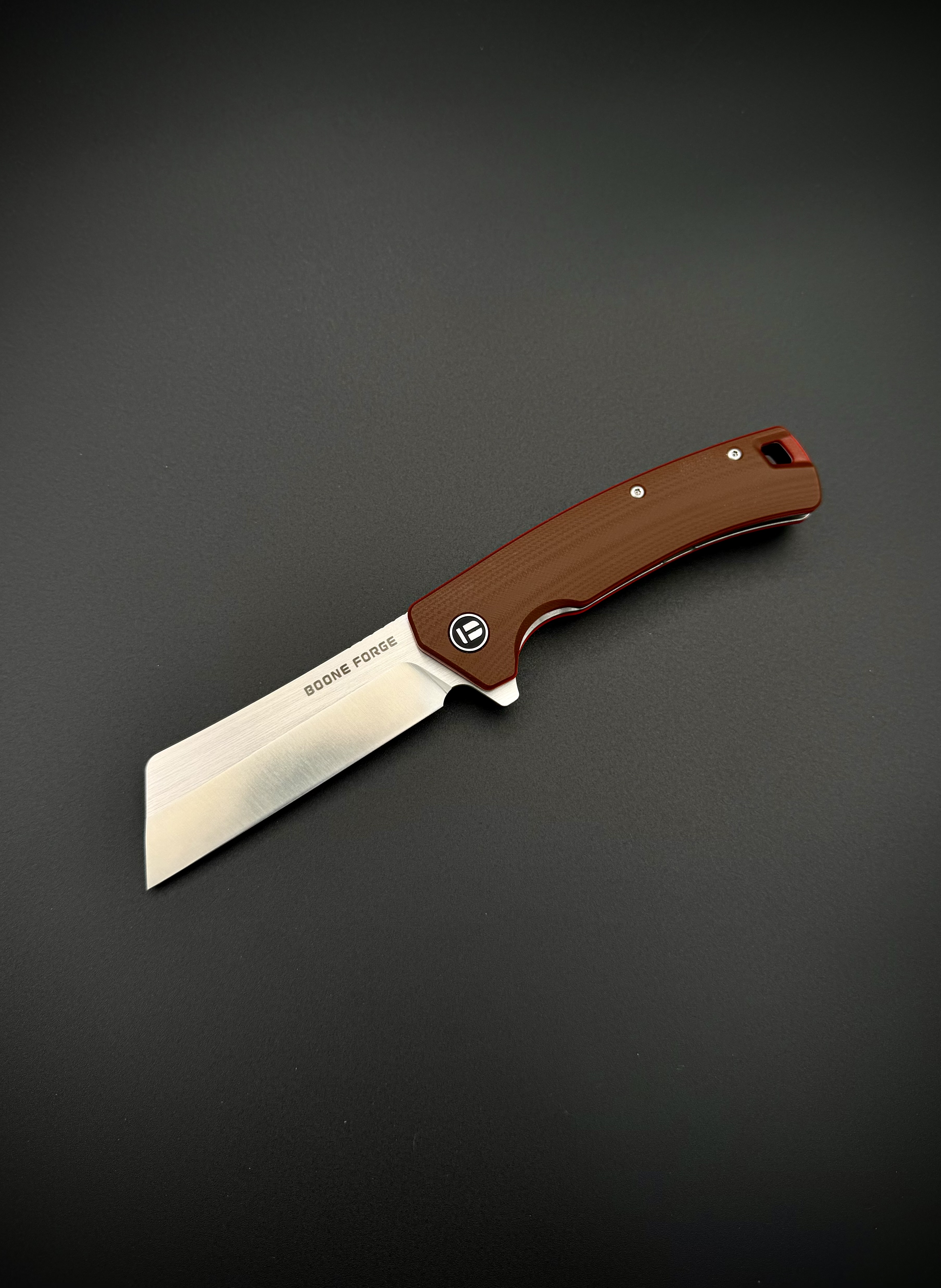 Складной нож BF093 Boone Forge Brown