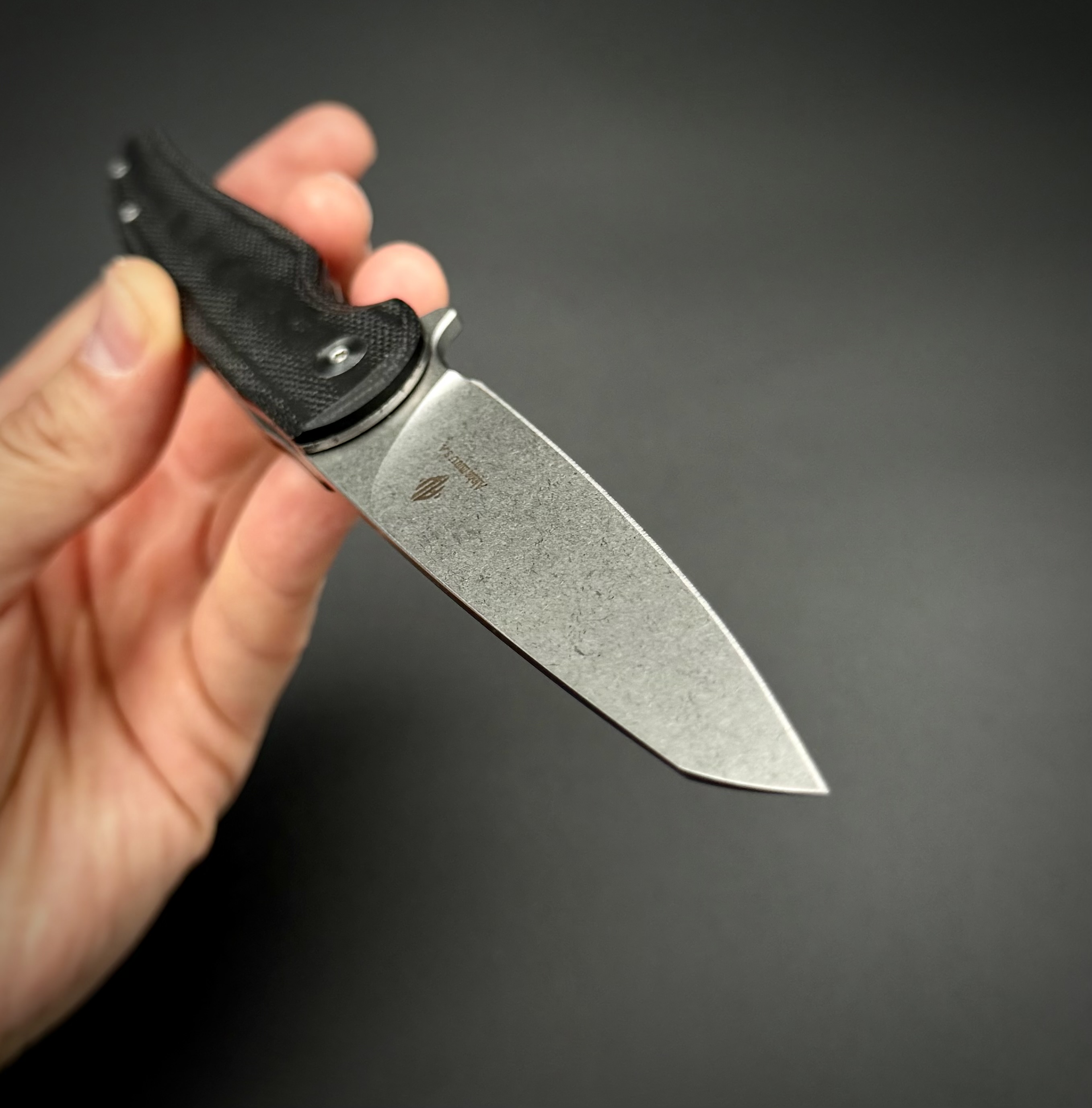 Складной нож Flinx-L VG-10 Black Alpha Miu