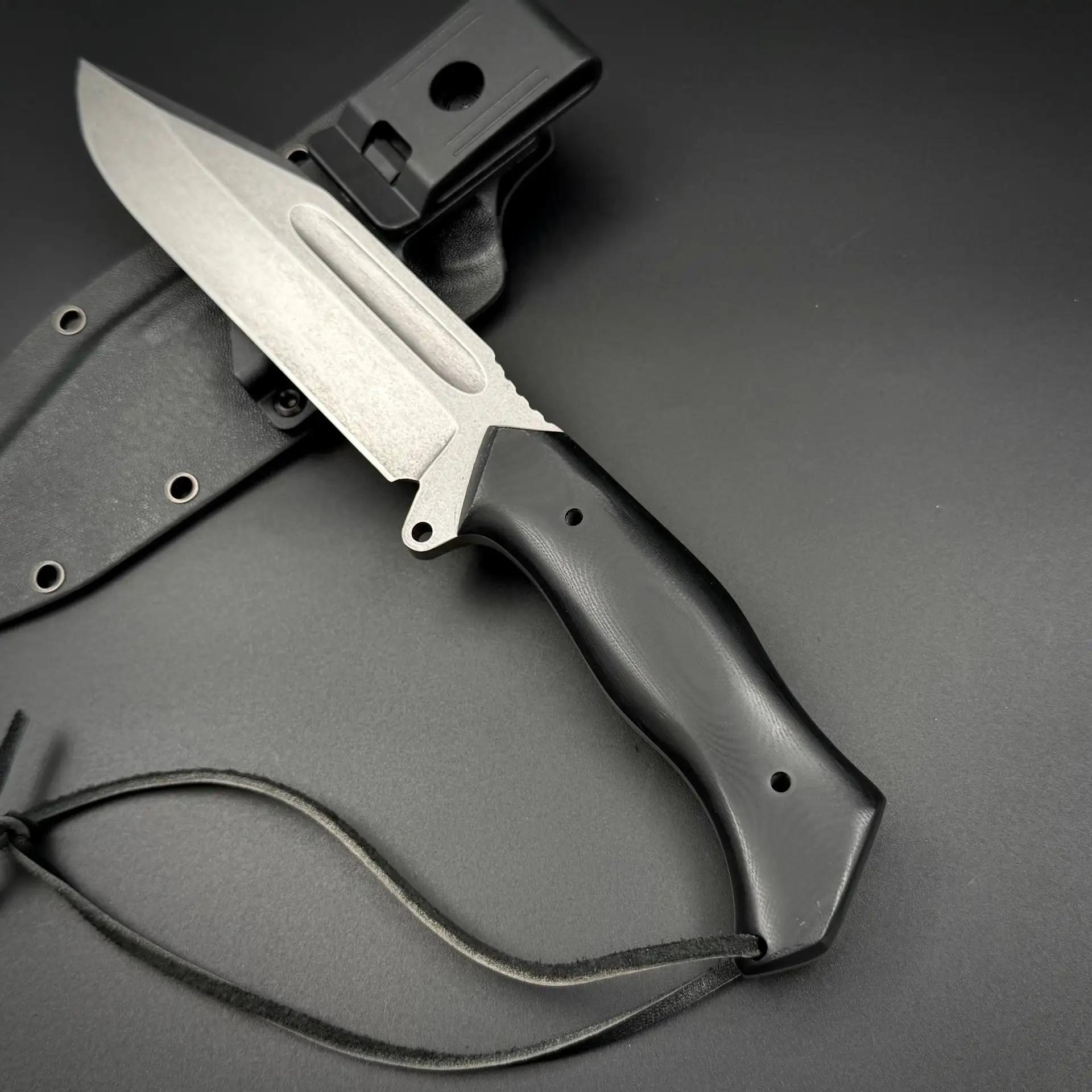 Нож ручной работы Ахиллес SW G10 Plain Max Knives