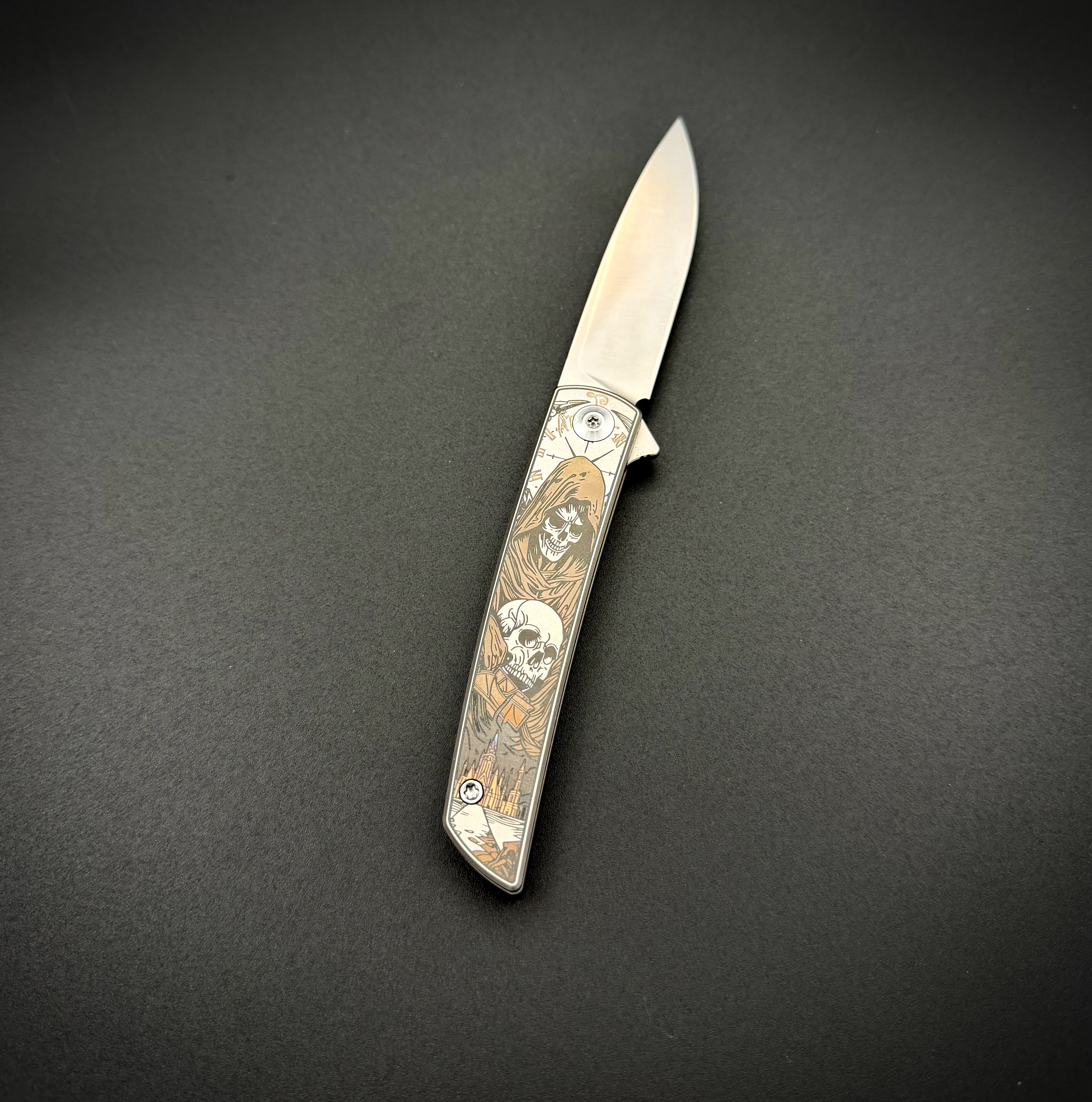 Складной нож Skull Pioneer EDC