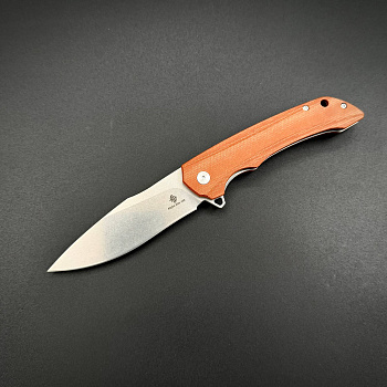 Складной нож Abyss-L n690co G10 Brown Alpha Miu