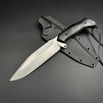 Нож ручной работы Ахиллес SW G10 Plain Max Knives