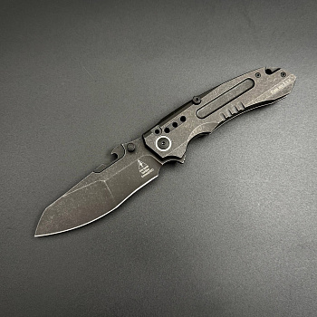 Складной тактический нож Martian n690co Titanium Black Alpha Miu