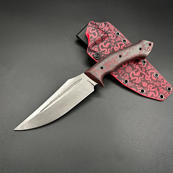 Нож ручной работы Сципион Red Dragon Custom Max Knives
