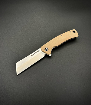 Складной нож BF093 Boone Forge BIEGE
