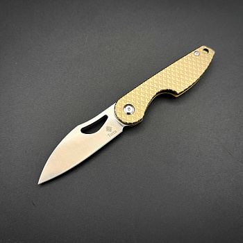 Складной нож ARC Gold M390 Titanium Detent Lock Terra Series