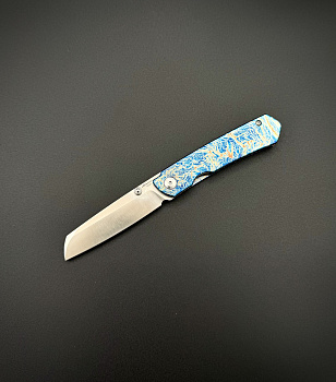 Складной нож Ghost Electric Blue Pioneer EDC