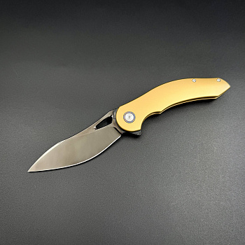 Складной нож Sea Hunter S125V Gold DLC Alpha Miu